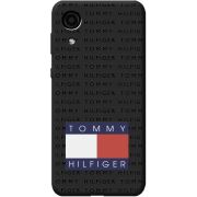 Черный чехол BoxFace Samsung Galaxy A03 Core A032 Tommy Print
