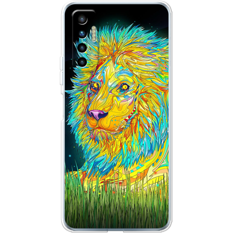 Чехол BoxFace Tecno Camon 17P Moonlight Lion