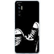 Чехол BoxFace Tecno Camon 17P Black Sneakers