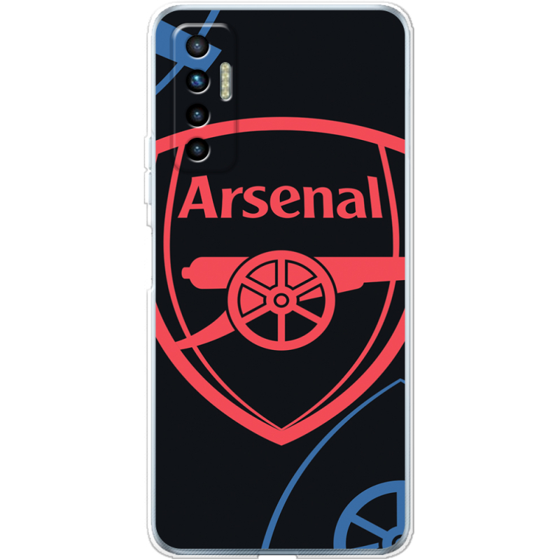 Чехол BoxFace Tecno Camon 17P Football Arsenal