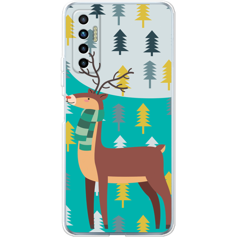 Чехол BoxFace Tecno Camon 17P Foresty Deer