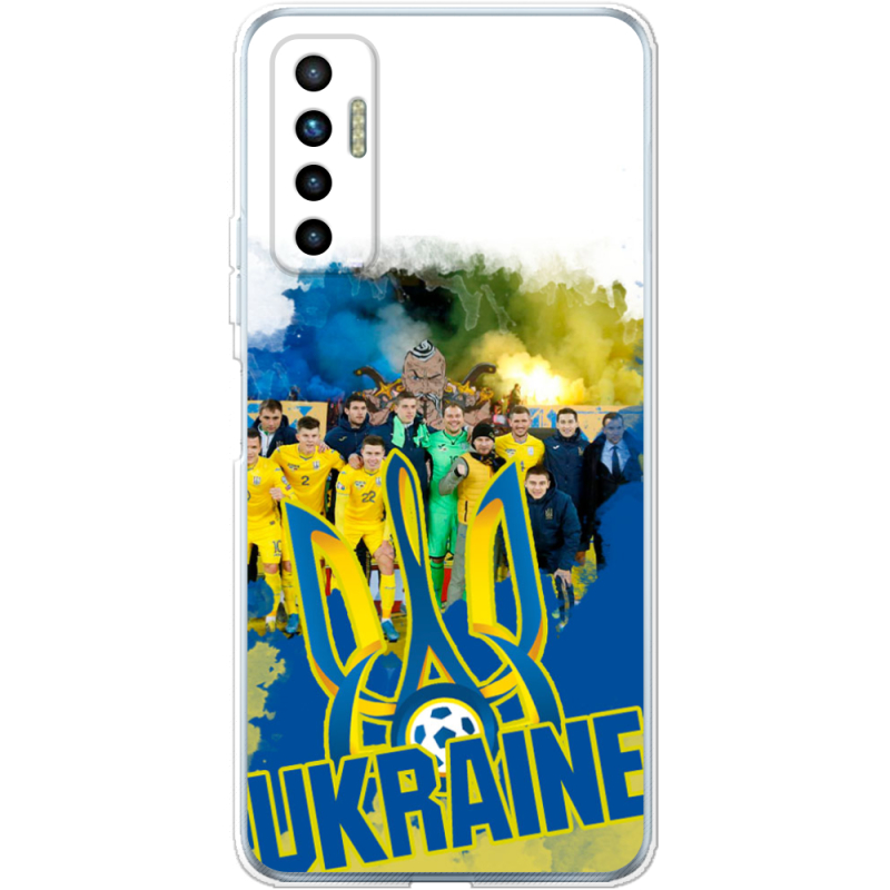 Чехол BoxFace Tecno Camon 17P Ukraine national team