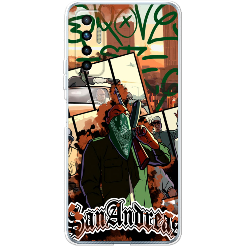 Чехол BoxFace Tecno Camon 17P GTA San Andreas