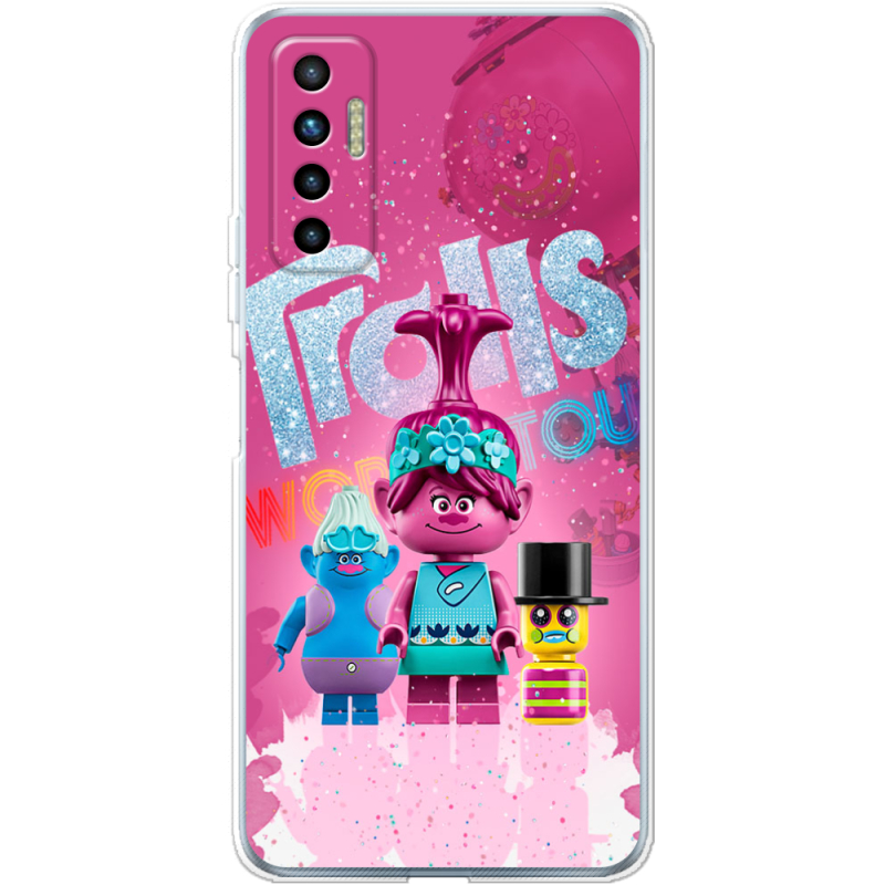 Чехол BoxFace Tecno Camon 17P Lego Trolls