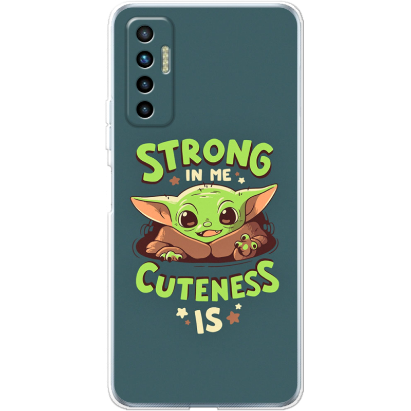 Чехол BoxFace Tecno Camon 17P Strong in me Cuteness is