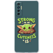 Чехол BoxFace Tecno Camon 17P Strong in me Cuteness is