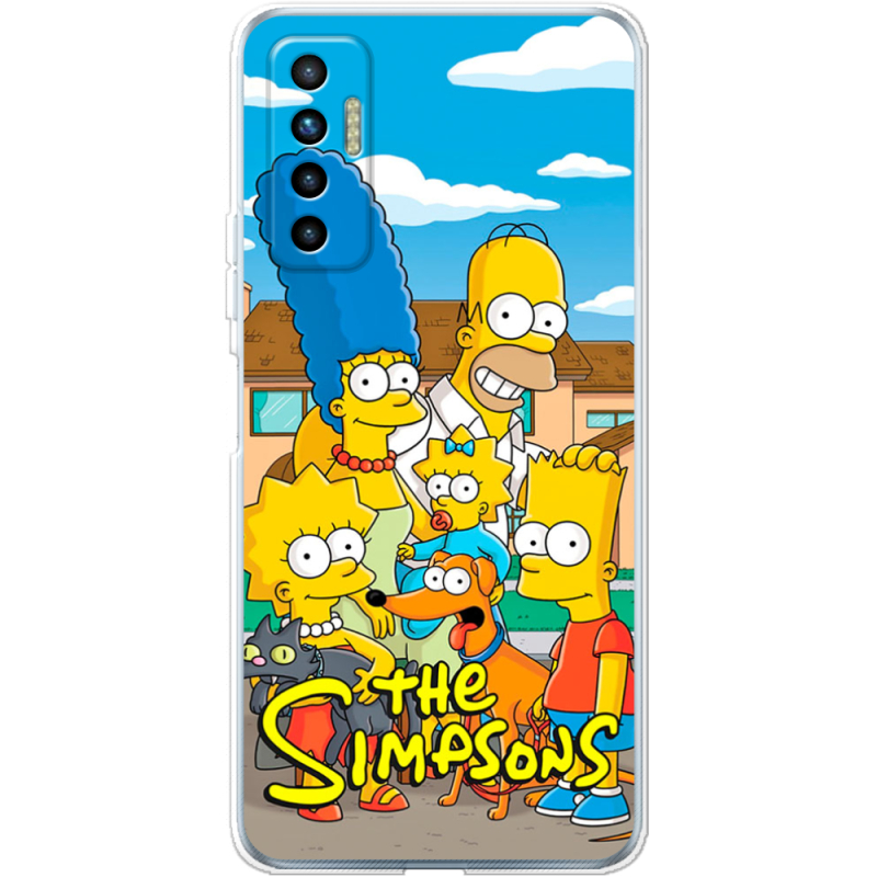 Чехол BoxFace Tecno Camon 17P The Simpsons