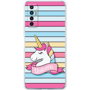 Чехол BoxFace Tecno Camon 17P Unicorn