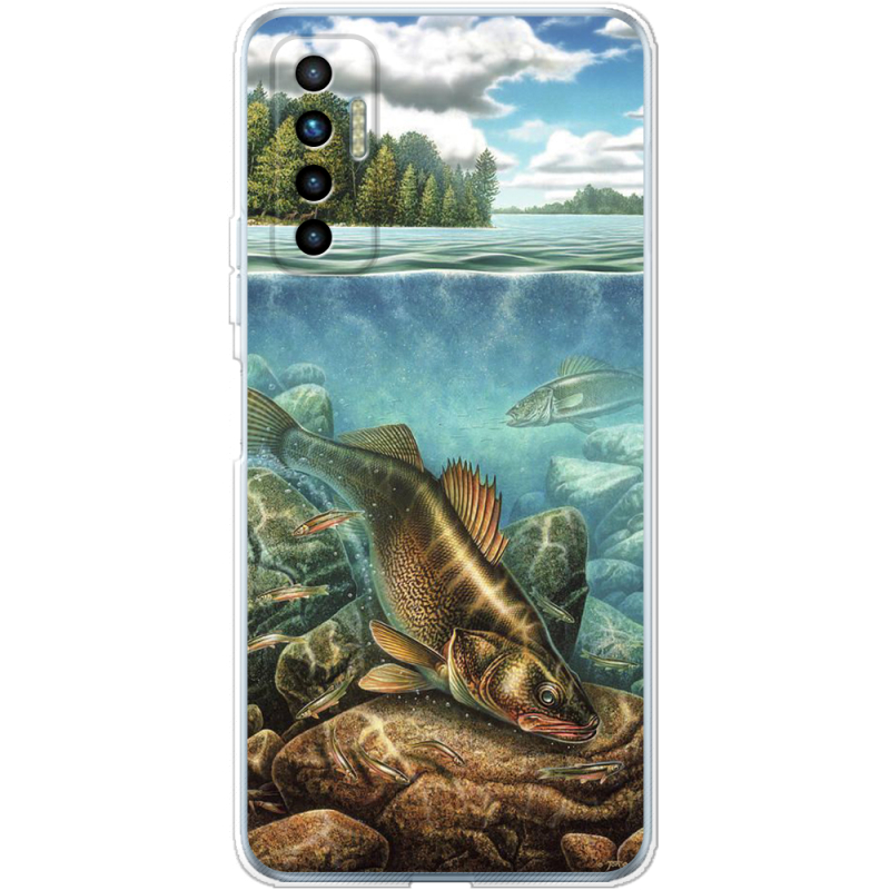 Чехол BoxFace Tecno Camon 17P Freshwater Lakes