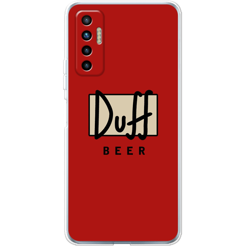 Чехол BoxFace Tecno Camon 17P Duff beer