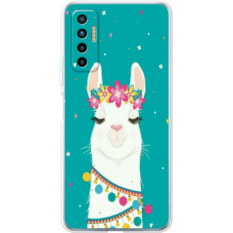 Чехол BoxFace Tecno Camon 17P Cold Llama