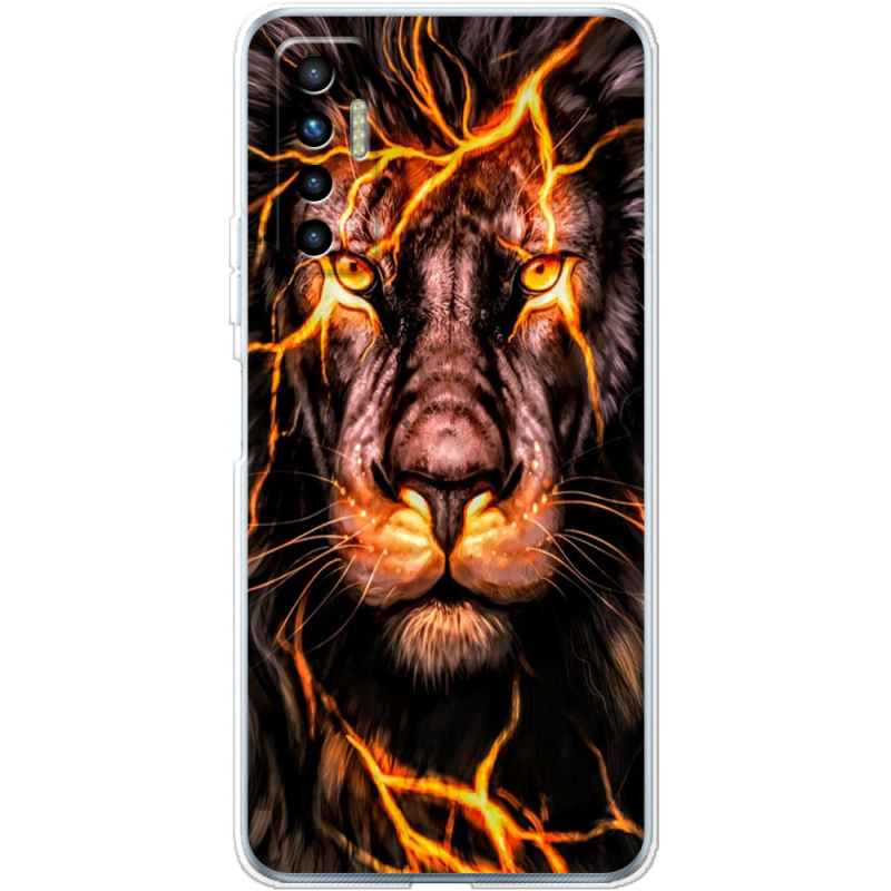 Чехол BoxFace Tecno Camon 17P Fire Lion