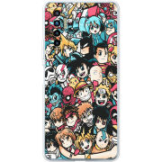 Чехол BoxFace Tecno Camon 17P Anime Stickers