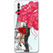 Чехол BoxFace Tecno Camon 17P Love in Paris