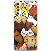 Чехол BoxFace Tecno Camon 17P Sleepy Cats