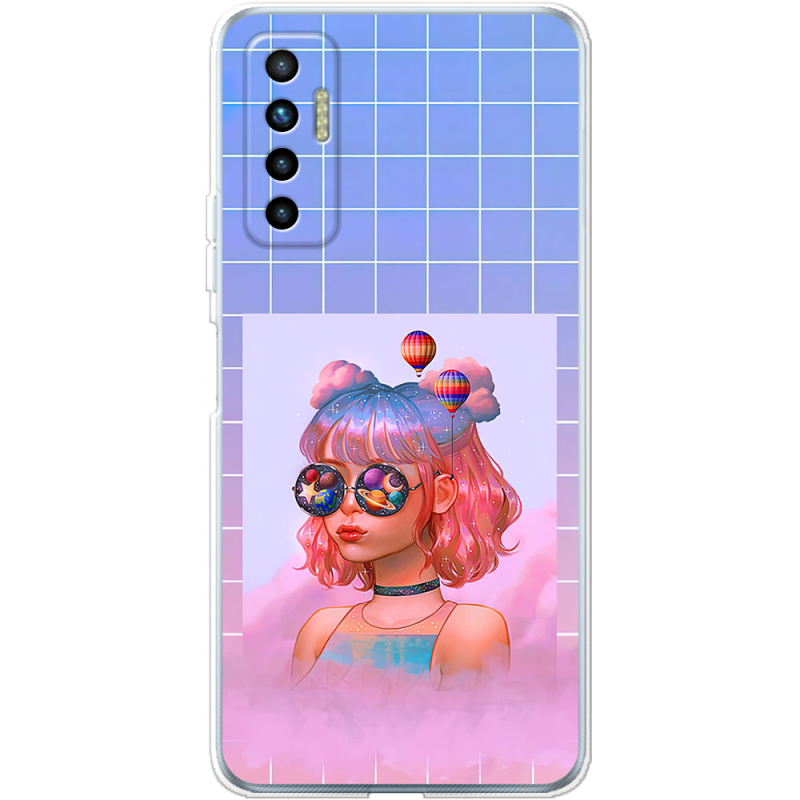 Чехол BoxFace Tecno Camon 17P Girl in the Clouds