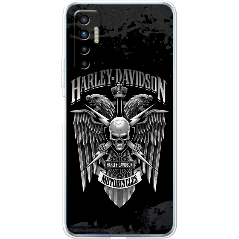 Чехол BoxFace Tecno Camon 17P Harley Davidson