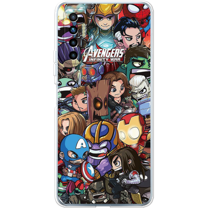 Чехол BoxFace Tecno Camon 17P Avengers Infinity War