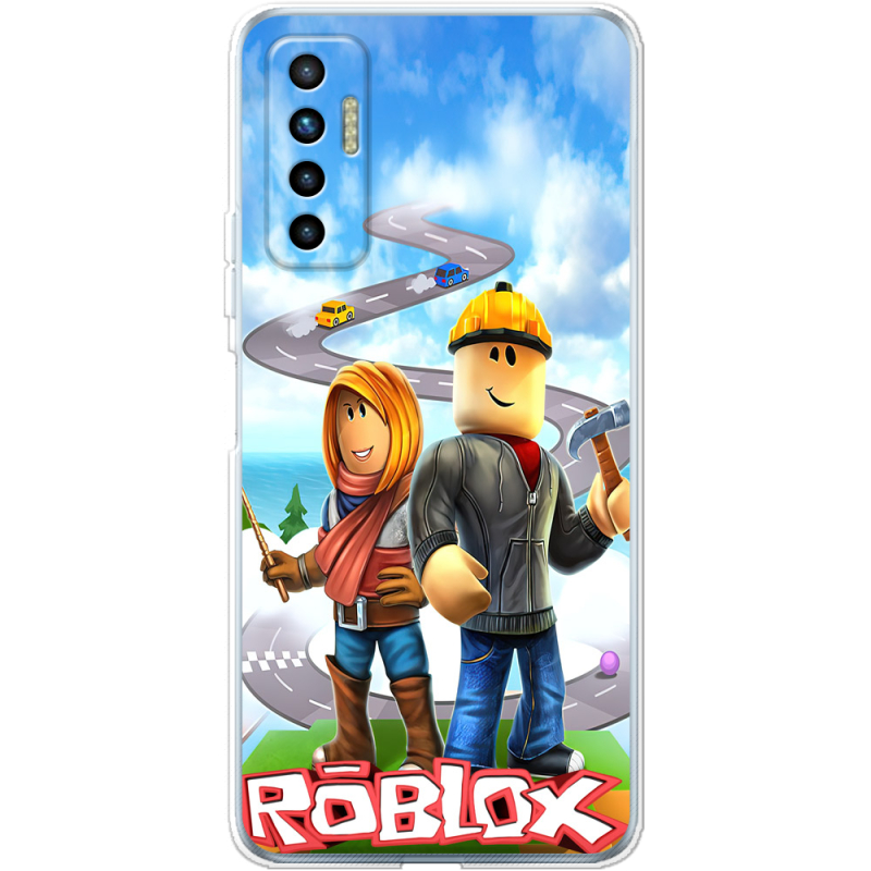 Чехол BoxFace Tecno Camon 17P Roblox Білдерман