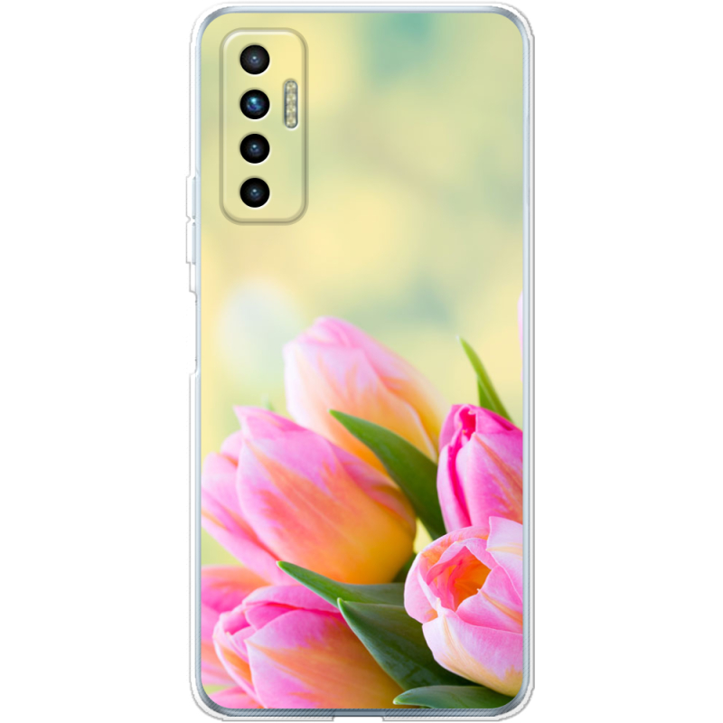 Чехол BoxFace Tecno Camon 17P Bouquet of Tulips