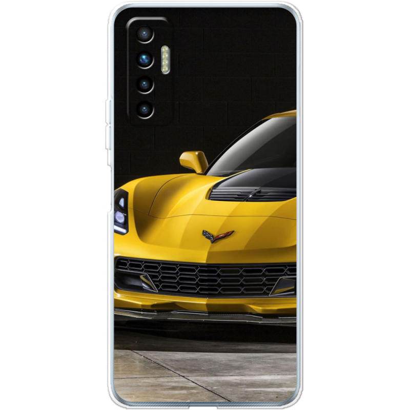 Чехол BoxFace Tecno Camon 17P Corvette Z06