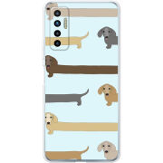 Чехол BoxFace Tecno Camon 17P Dachshund