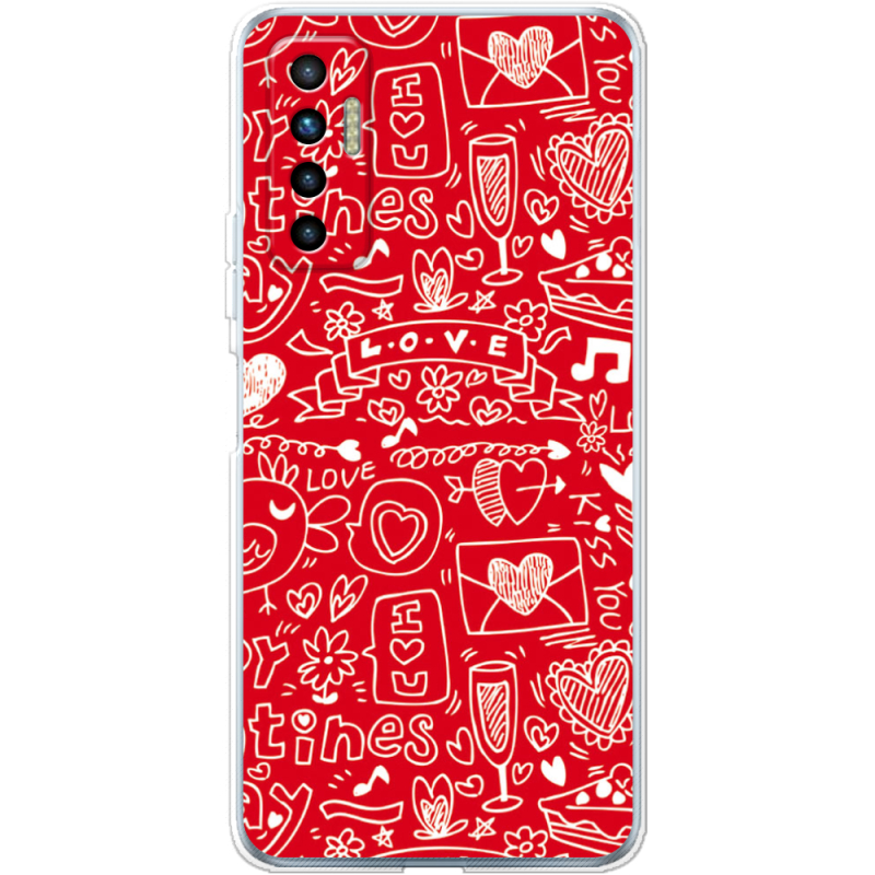 Чехол BoxFace Tecno Camon 17P Happy Valentines