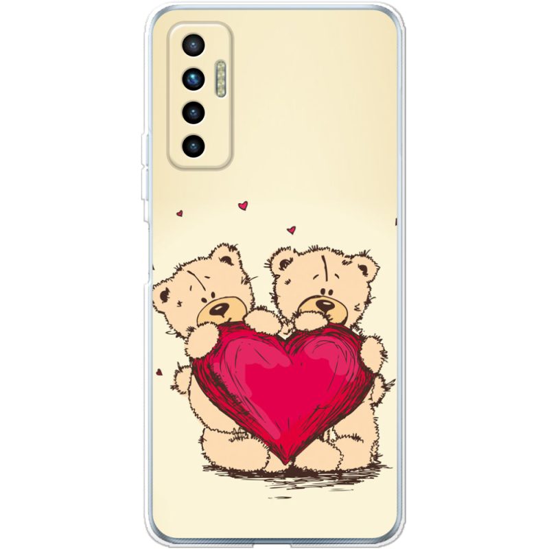 Чехол BoxFace Tecno Camon 17P Teddy Bear Love