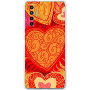 Чехол BoxFace Tecno Camon 17P Warm Hearts