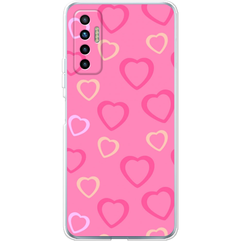 Чехол BoxFace Tecno Camon 17P Sugar Hearts