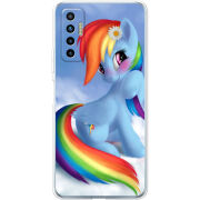 Чехол BoxFace Tecno Camon 17P My Little Pony Rainbow Dash