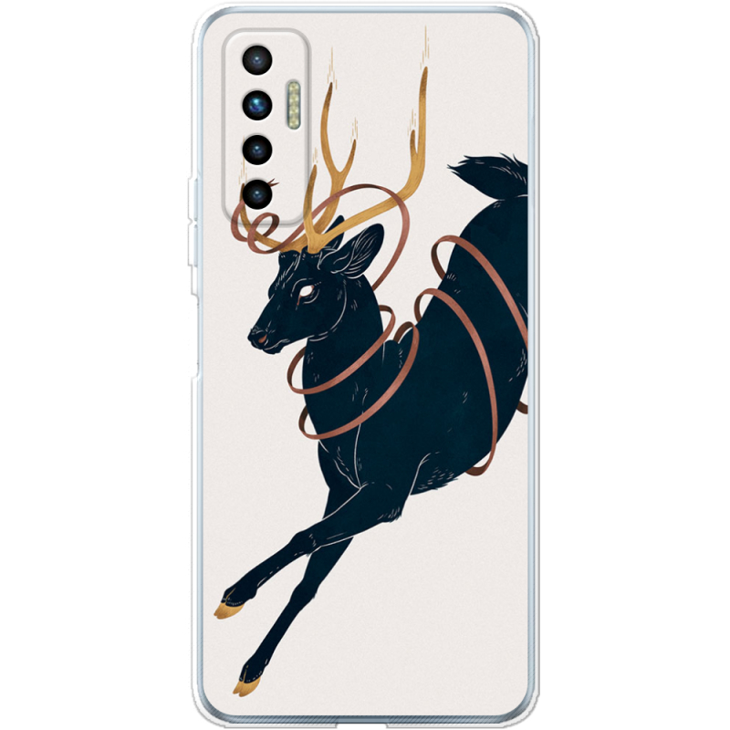 Чехол BoxFace Tecno Camon 17P Black Deer