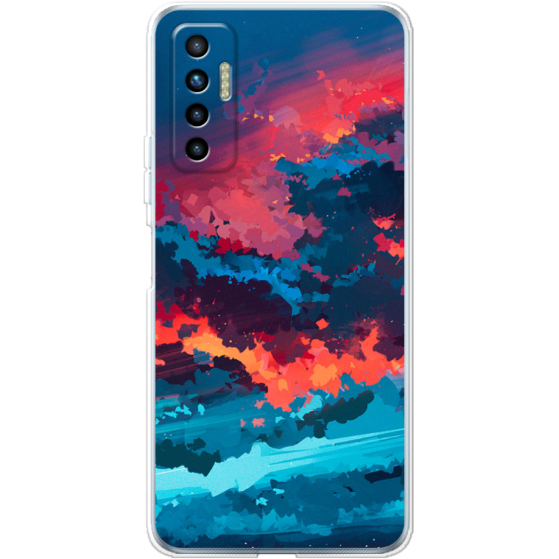 Чехол BoxFace Tecno Camon 17P Thunderclouds