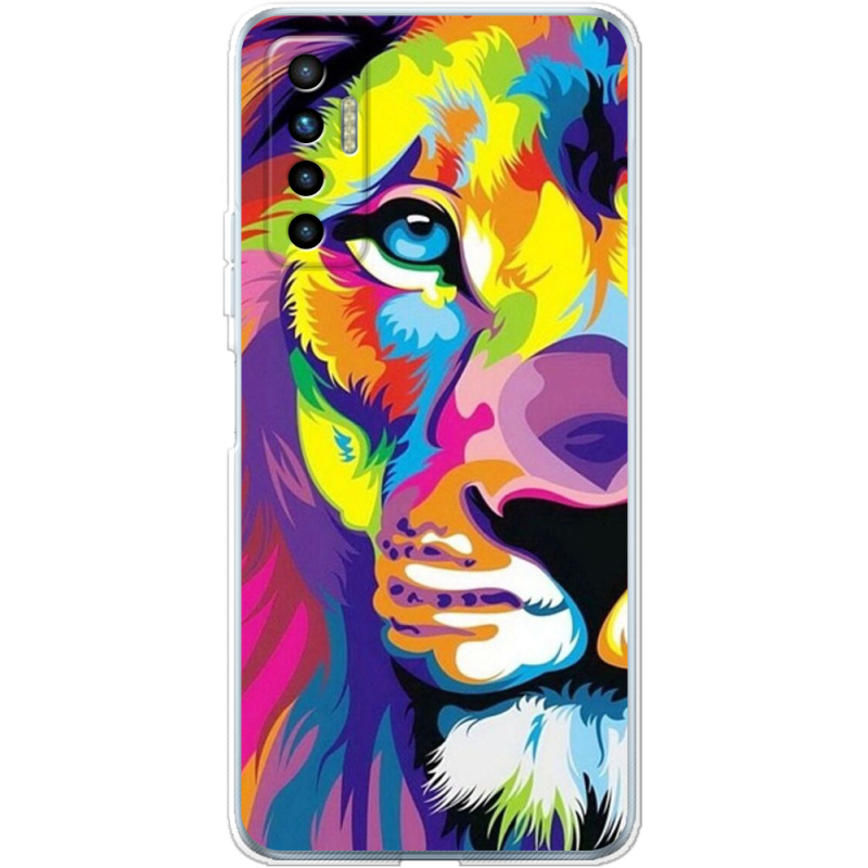 Чехол BoxFace Tecno Camon 17P Frilly Lion