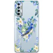 Прозрачный чехол BoxFace Tecno Camon 17P Spring Bird