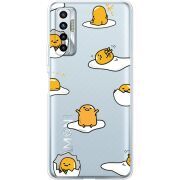 Прозрачный чехол BoxFace Tecno Camon 17P Gudetama