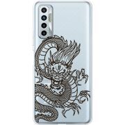 Прозрачный чехол BoxFace Tecno Camon 17P Chinese Dragon