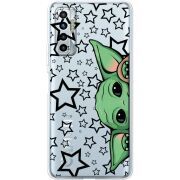 Прозрачный чехол BoxFace Tecno Camon 17P Baby Yoda