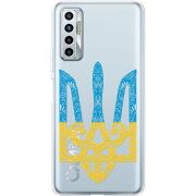 Прозрачный чехол BoxFace Tecno Camon 17P Gold Trident