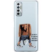 Прозрачный чехол BoxFace Tecno Camon 17P Motivation