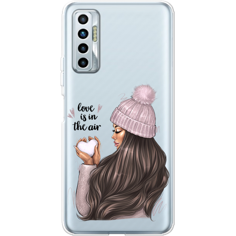 Прозрачный чехол BoxFace Tecno Camon 17P love is in the air