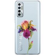 Прозрачный чехол BoxFace Tecno Camon 17P Iris