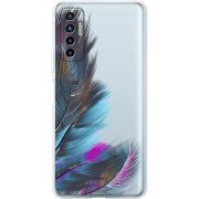 Прозрачный чехол BoxFace Tecno Camon 17P Feathers