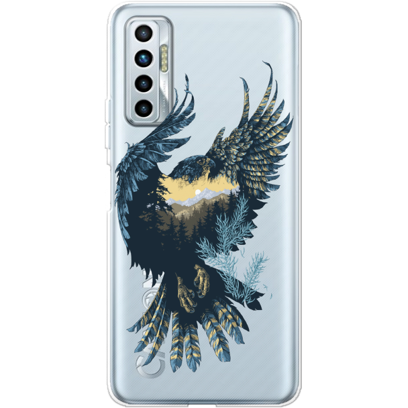 Прозрачный чехол BoxFace Tecno Camon 17P Eagle