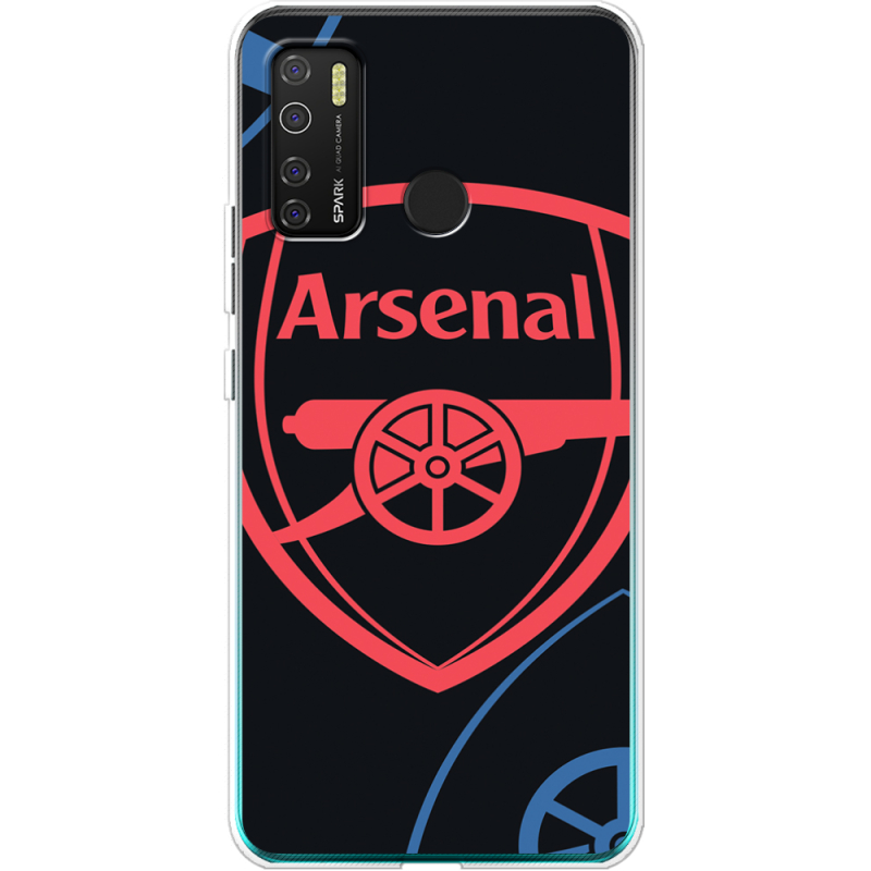 Чехол BoxFace Tecno Spark 5 Pro Football Arsenal