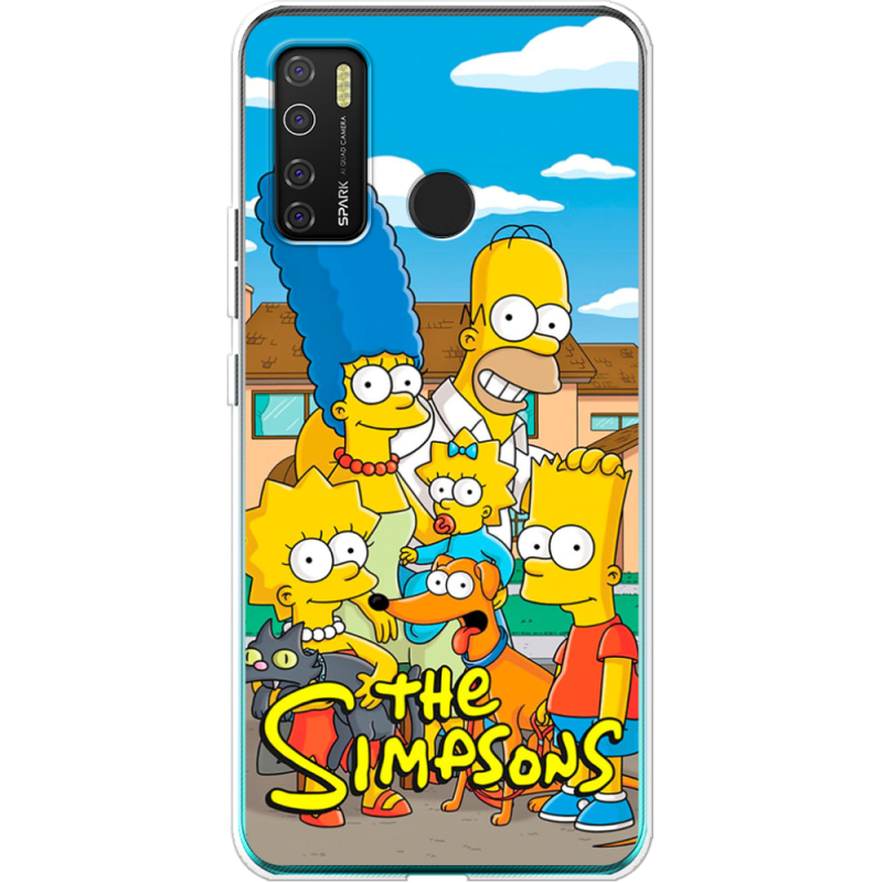 Чехол BoxFace Tecno Spark 5 Pro The Simpsons