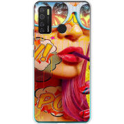 Чехол BoxFace Tecno Spark 5 Pro Yellow Girl Pop Art