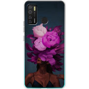 Чехол BoxFace Tecno Spark 5 Pro Exquisite Purple Flowers