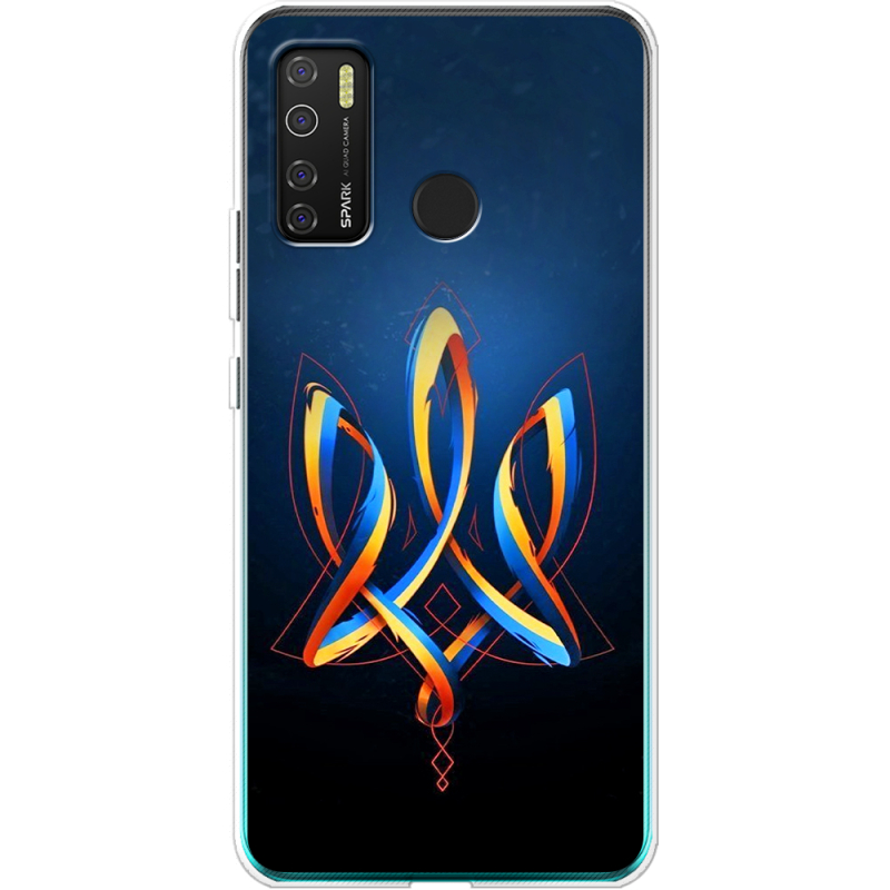 Чехол BoxFace Tecno Spark 5 Pro Ukrainian Emblem