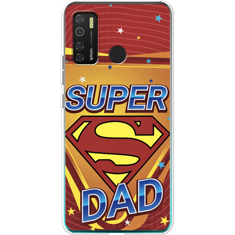 Чехол BoxFace Tecno Spark 5 Pro Super Dad